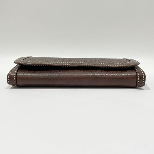 Dakota NO.0038919 Brown long wallet leather men's [Used A] 20230822