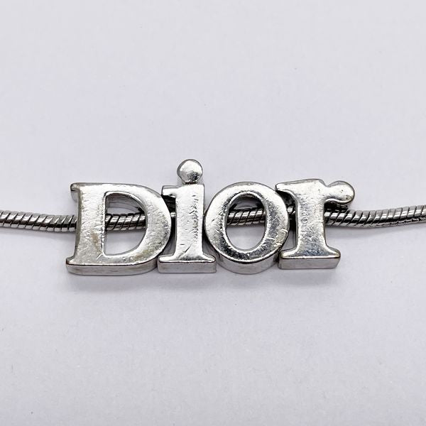 Christian Dior クリスチャンディオール ヴィンテージ ロゴ  メタル レディース ブレスレット シルバー 【中古B/標準】 20416907