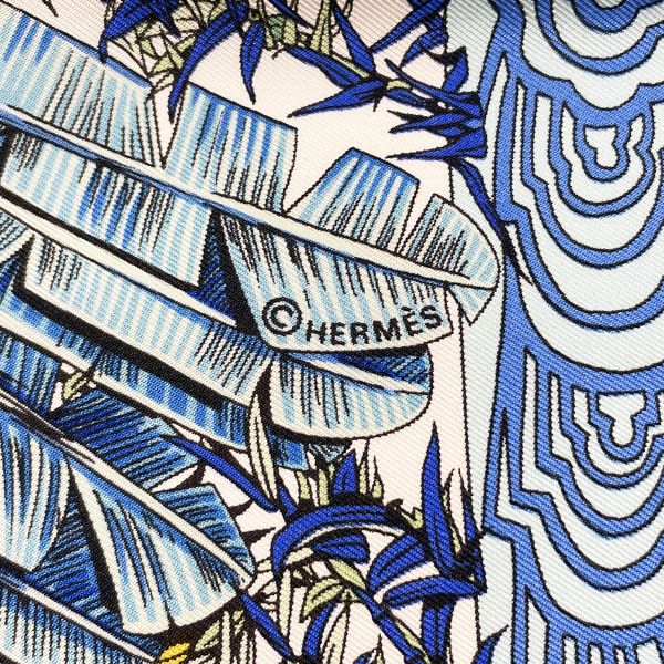 HERMES エルメス カレ90 Les Legendes de L'Arbre 木の伝説 レディース スカーフ マルチカラー 【中古AB/使用感小】 20416923