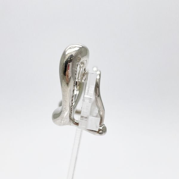 TIFFANY&amp;Co. Open Heart Earrings Silver 925 Women's [Used B] 20230705