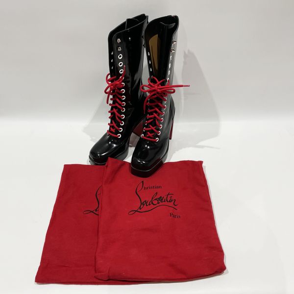 Shop Christian Louboutin Women's Lace-up Boots