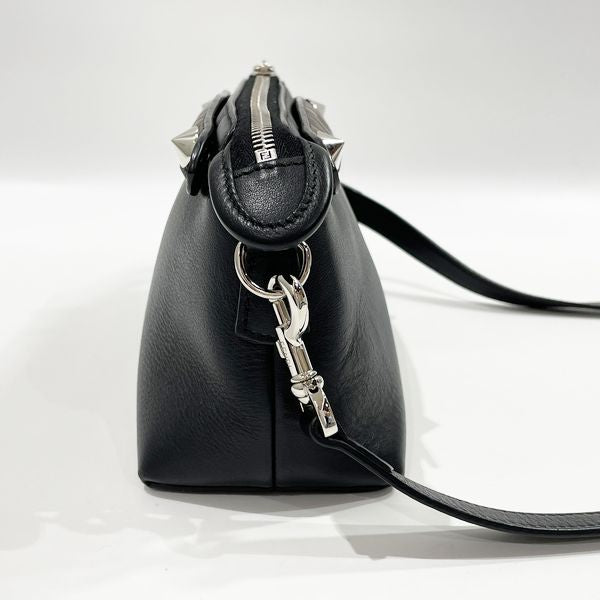 FENDI By the Way Small 2WAY Zucca Women's Handbag 8BL145 Black x Brown [Used AB/Slightly Used] 20417371