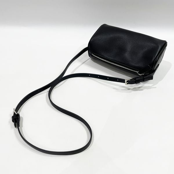 THE ROW 90's Bag Mini Drum Type Crossbody Ladies Shoulder Bag Black [Used A/Good Condition] 20417388