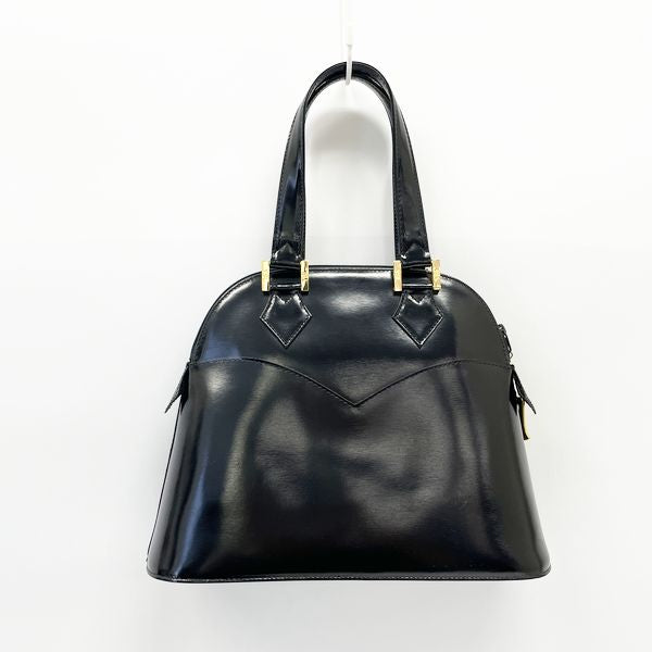YVES SAINT LAURENT YSL Logo Charm Vintage Handbag Leather Women's [Used AB] 20230817
