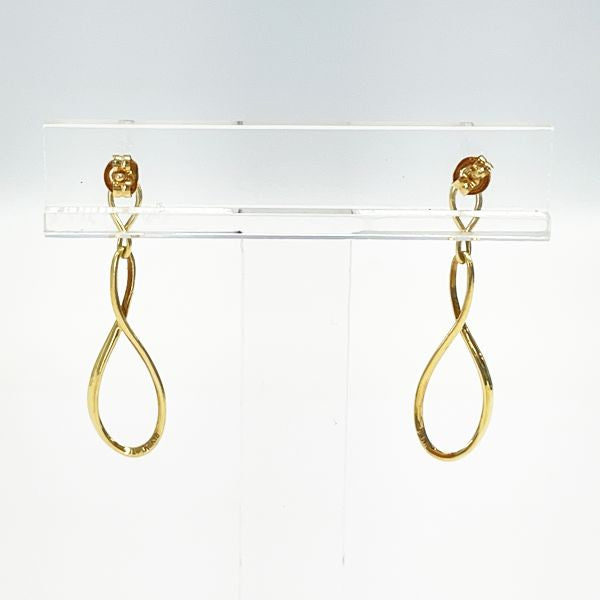 Ponte Vecchio Knot Motif K18YG Women's Earrings [Used B/Standard] 20417651