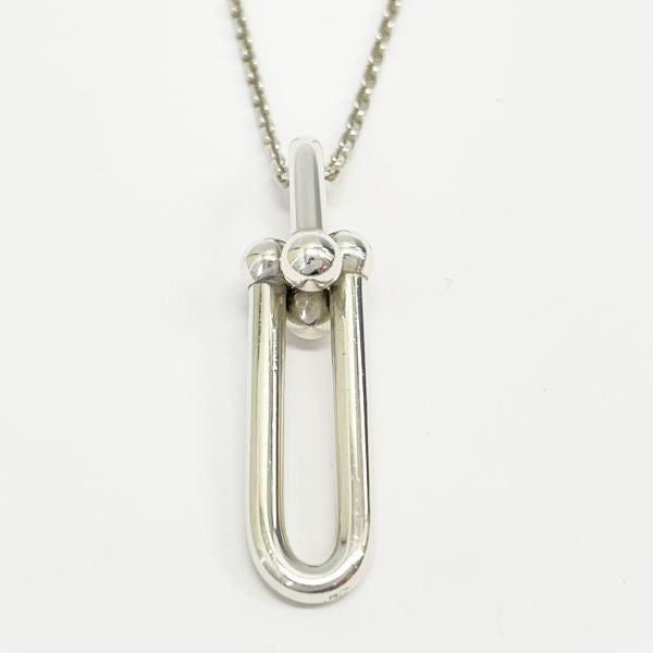 TIFFANY&amp;Co. Hardware Link Chain Necklace Silver 925 Unisex [Used B] 20230710