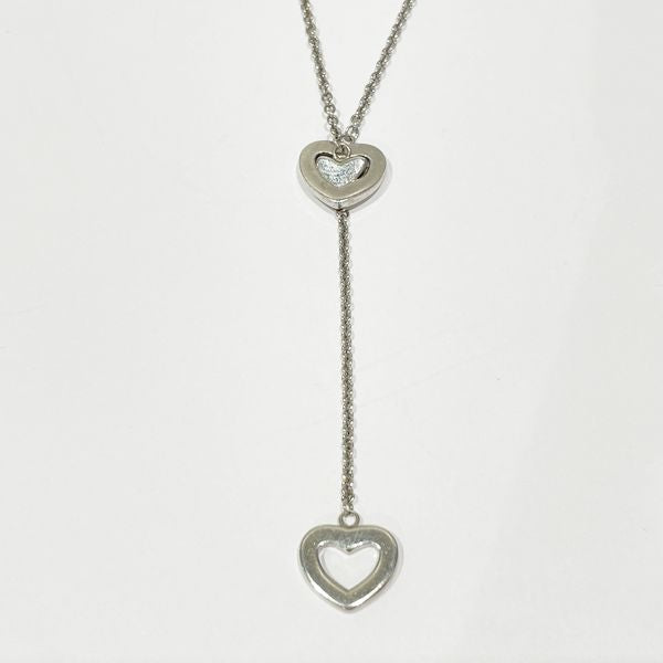TIFFANY&amp;Co. Tiffany Heart Link Lariat Silver 925 Women's Necklace [Used B/Standard] 20417659