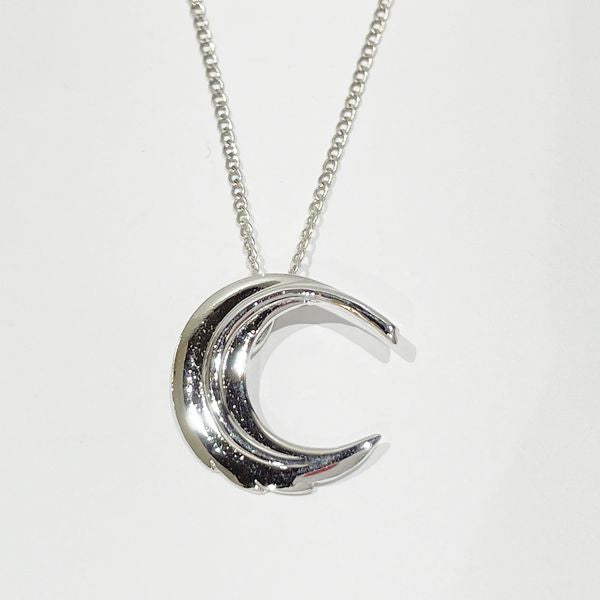 TIFFANY&amp;Co. Tiffany Vintage Crescent Moon Silver 925 Women's Necklace [Used B/Standard] 20417669