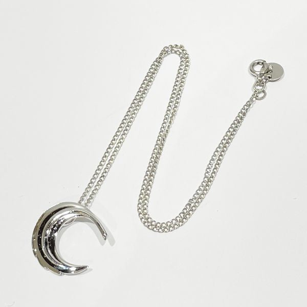 TIFFANY&amp;Co. Tiffany Vintage Crescent Moon Silver 925 Women's Necklace [Used B/Standard] 20417669