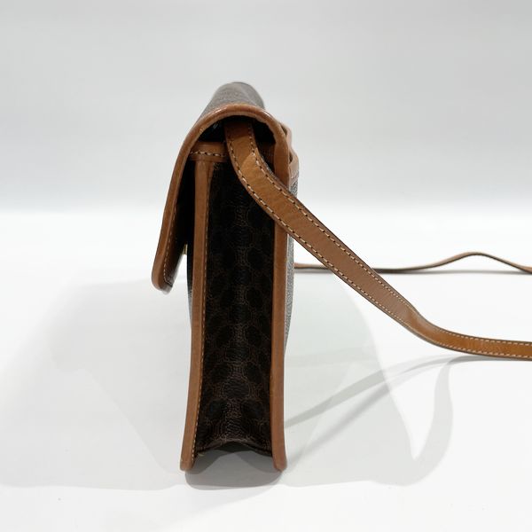 CELINE Macadam Blason Triomphe 2WAY Vintage Shoulder Bag PVC/Leather Women's [Used B] 20230824