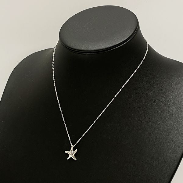 TIFFANY&amp;Co. Starfish Necklace Silver 925 Women's [Used B] 20230825