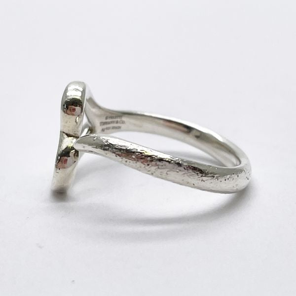 TIFFANY&amp;Co. Tiffany Open Heart Silver 925 Women's Ring No. 10 [Used B/Standard] 20417744