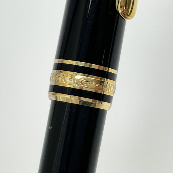 MONTBLANC Meisterstuck Classic Twist Men's Ballpoint Pen MB10883 Black x Gold [Used A/Good Condition] 20417753