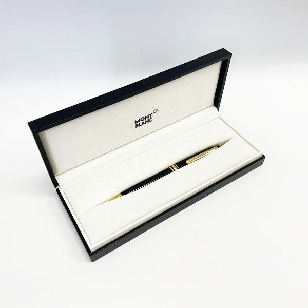 MONTBLANC Meisterstuck Classic Twist Men's Ballpoint Pen MB10883 Black x Gold [Used A/Good Condition] 20417753
