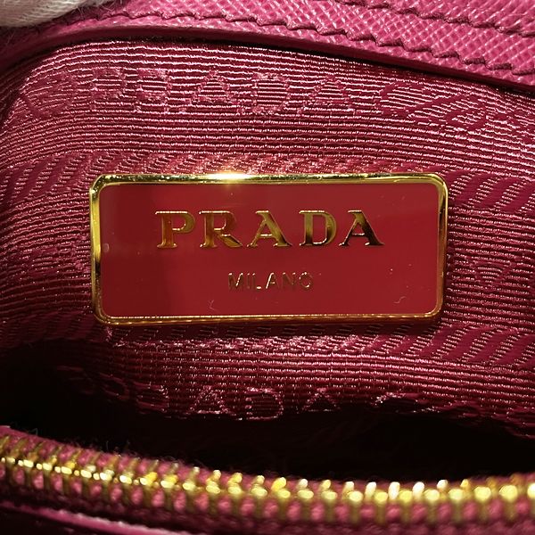 PRADA Saffiano Lux 2WAY Women's Handbag 1BA838 Pink [Used AB/Slightly used] 20417969