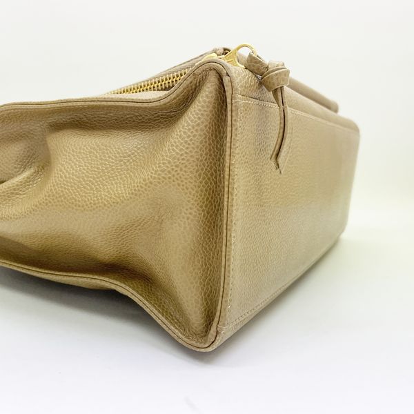 CHANEL Coco Mark G Hardware Shoulder Tote Bag Shoulder Bag Caviar Skin Women's [Used B] 20230809