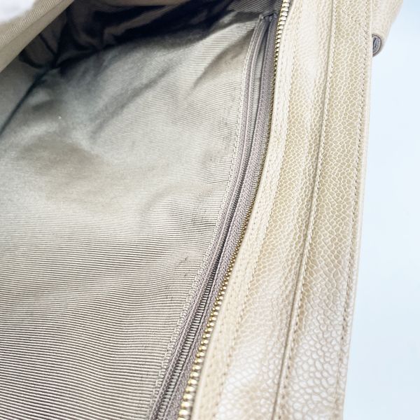 CHANEL Coco Mark G Hardware Shoulder Tote Bag Shoulder Bag Caviar Skin Women's [Used B] 20230809