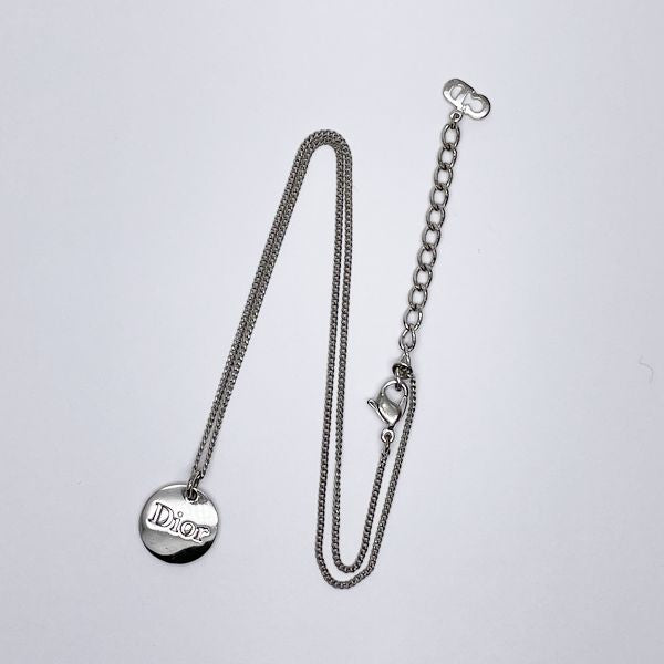Christian Dior 圆形徽标金属女士项链 [二手 B/标准] 20418862