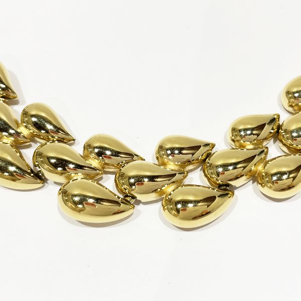 GIVENCHY Vintage Drop Choker GP Women's Necklace Gold [Used AB/Slightly Used] 20418867