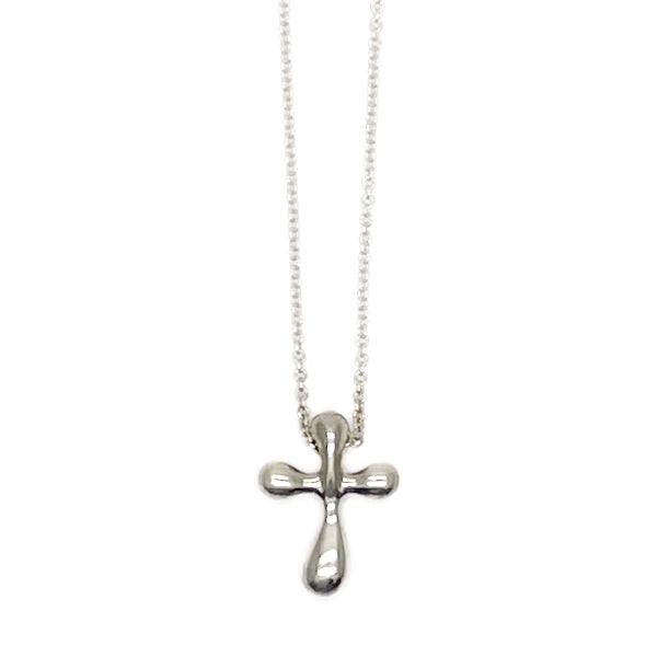 TIFFANY&amp;Co. 蒂芙尼 Elsa Peretti Cross 银色 925 女士项链 [二手 B/标准] 20418888