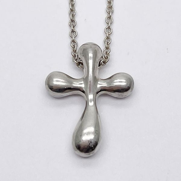TIFFANY&amp;Co. Tiffany Elsa Peretti Cross Silver 925 Women's Necklace [Used B/Standard] 20418888
