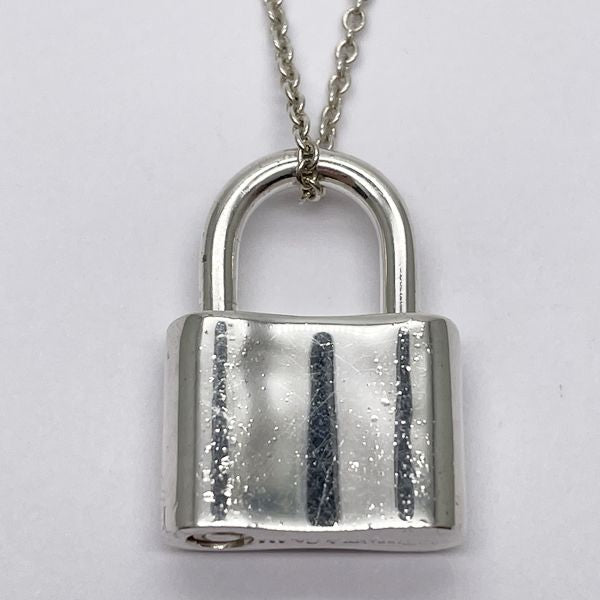 TIFFANY&amp;Co. Tiffany 1837 Padlock Silver 925 Women's Necklace [Used B/Standard] 20418890