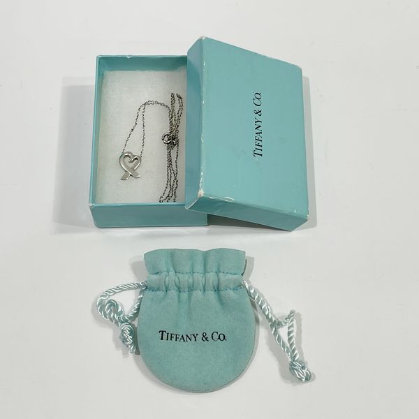 中古B/標準】TIFFANY&Co. ティファニー ラビングハート シルバー925