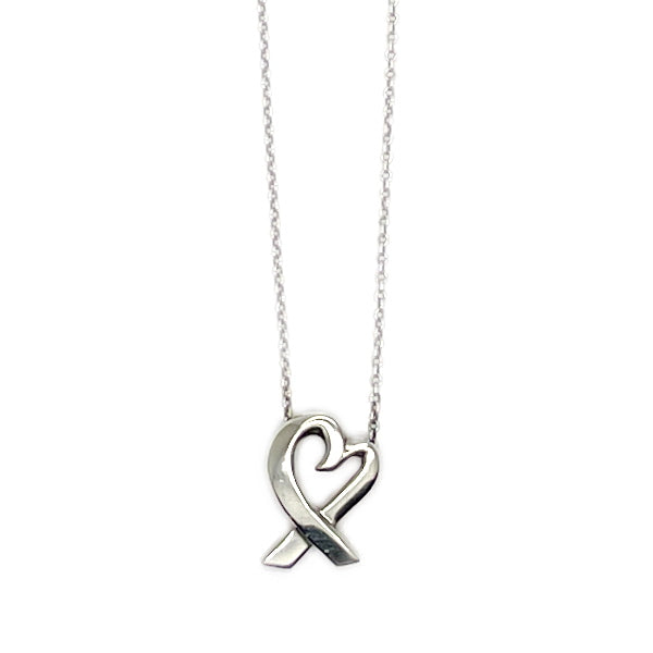 TIFFANY&amp;Co. Tiffany Loving Heart Silver 925 Women's Necklace [Used B/Standard] 20418895