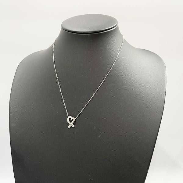 TIFFANY&amp;Co. Tiffany Loving Heart Silver 925 Women's Necklace [Used B/Standard] 20418895