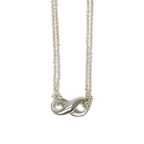 TIFFANY&amp;Co. Tiffany Infinity Silver 925 Women's Necklace [Used AB/Slightly Used] 20419682