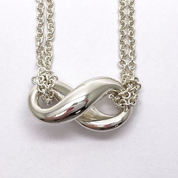 TIFFANY&amp;Co. Tiffany Infinity Silver 925 Women's Necklace [Used AB/Slightly Used] 20419682