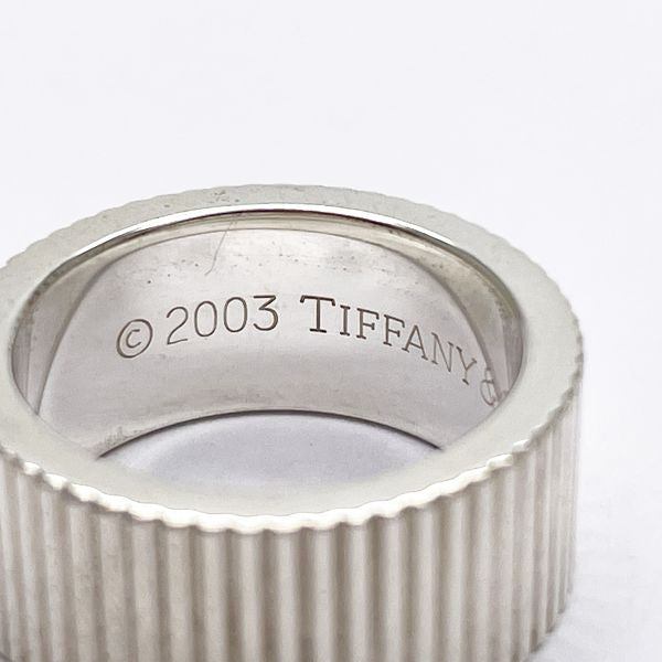 TIFFANY&Co.(ティファニー) 【希少】コインエッジ  7号 リング・指輪 シルバー925 レディース【中古B】20230724