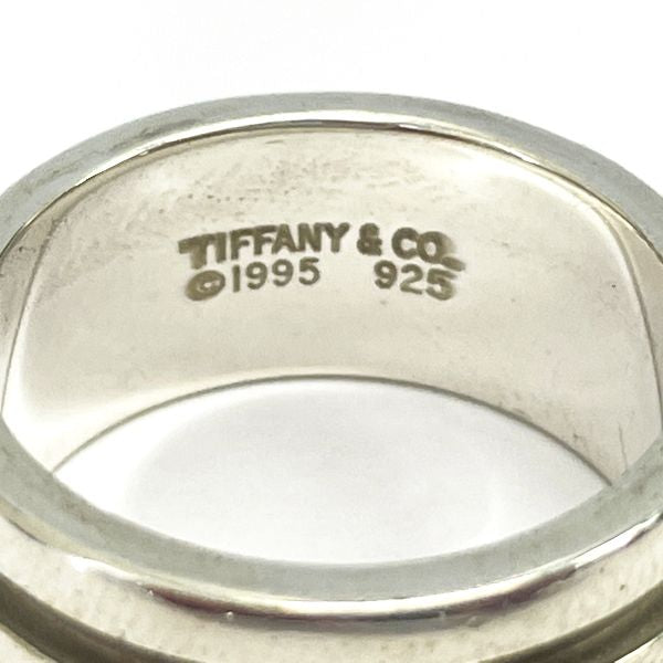【中古AB/使用感小】TIFFANY&Co. ティファニー グルーブドダブル シルバー925 メンズ リング・指輪 13.5号  
 20419898