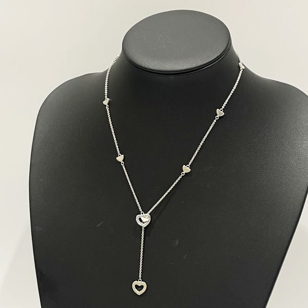 TIFFANY&amp;Co. Tiffany Heart Link Lariat Silver 925 Women's Necklace [Used B/Standard] 20419899