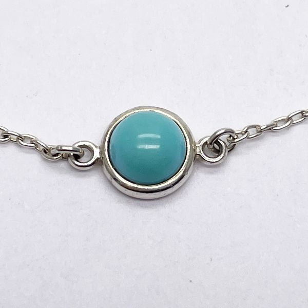TIFFANY&amp;Co. Color Vis the Yard Turquoise Bracelet Silver 925 Women's [Used B] 20230801