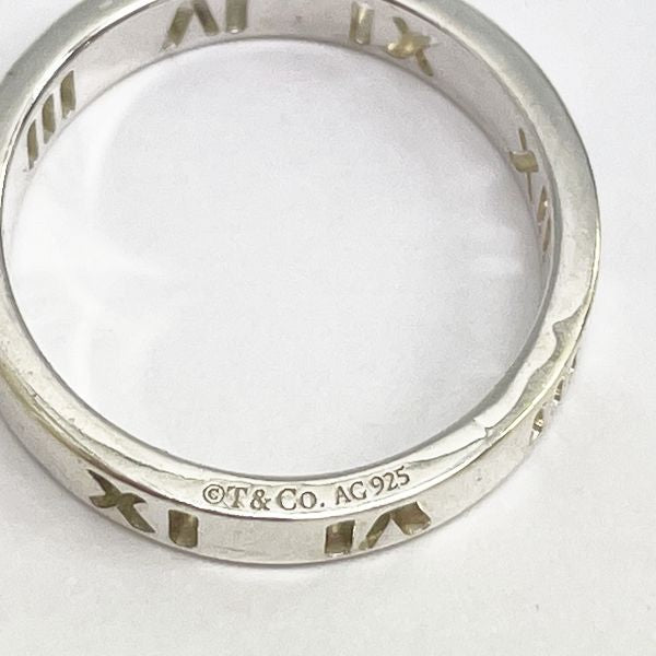 TIFFANY&amp;Co. Atlas Open No. 7 Ring Silver 925 Women's [Used B] 20230809