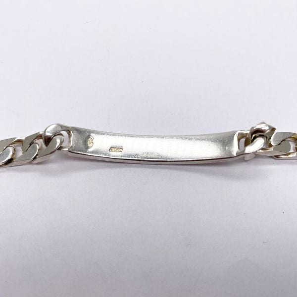 TIFFANY&amp;Co. Tiffany Vintage ID Bracelet Medium Silver 925 Unisex Bracelet [Used B/Standard] 20419919