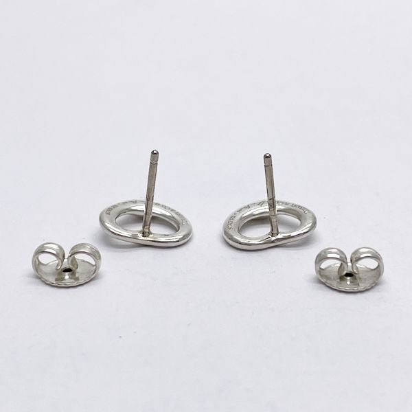 TIFFANY&amp;Co. Tiffany Open Heart Silver 925 Women's Earrings [Used B/Standard] 20419926