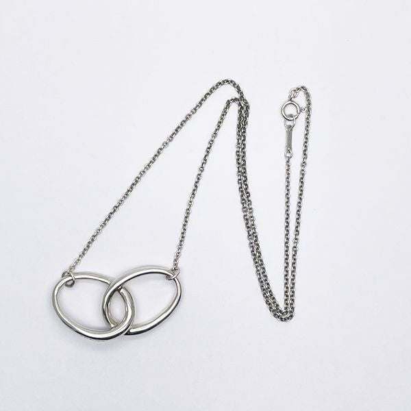 TIFFANY&amp;Co. Tiffany Double Loop Silver 925 Women's Necklace [Used B/Standard] 20419927