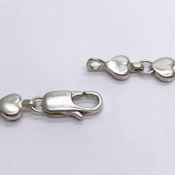 TIFFANY&amp;Co. Tiffany Puff Heart Silver 925 Women's Bracelet [Used B/Standard] 20419930