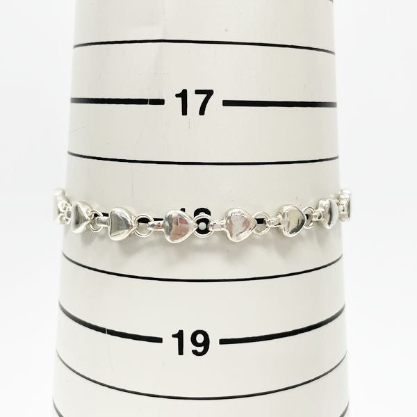 TIFFANY&amp;Co. Tiffany Puff Heart Silver 925 Women's Bracelet [Used B/Standard] 20419930
