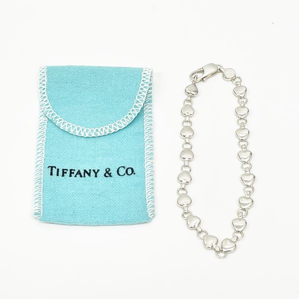 中古B/標準】TIFFANY&Co. ティファニー パフハート シルバー925