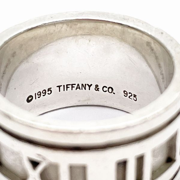 TIFFANY&amp;Co. Tiffany Atlas Silver 925 Men's Ring No. 15 [Used B/Standard] 20419932