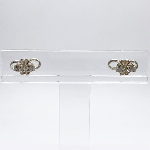 TIFFANY&amp;Co. Tiffany Infinity Silver 925 Women's Earrings [Used AB/Slightly Used] 20419937
