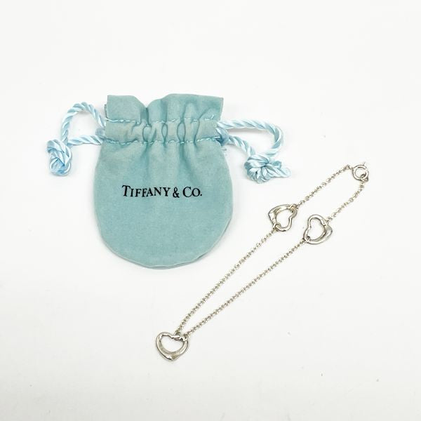 TIFFANY&amp;Co. Tiffany Open Heart Silver 925 Women's Bracelet [Used B/Standard] 20419938