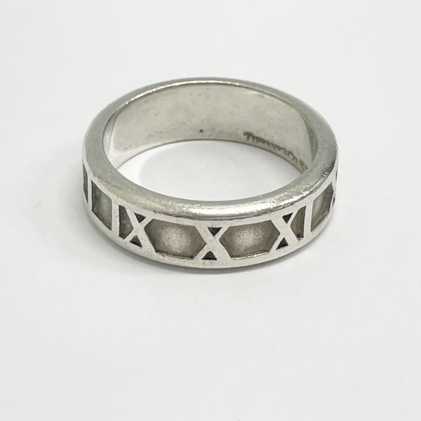 TIFFANY&amp;Co. Tiffany Atlas Silver 925 Women's Ring No. 17 [Used B/Standard] 20419939