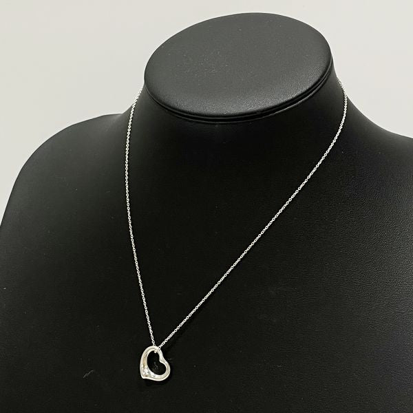 TIFFANY&amp;Co. Tiffany Open Heart Silver 925 Women's Necklace [Used B/Standard] 20419945