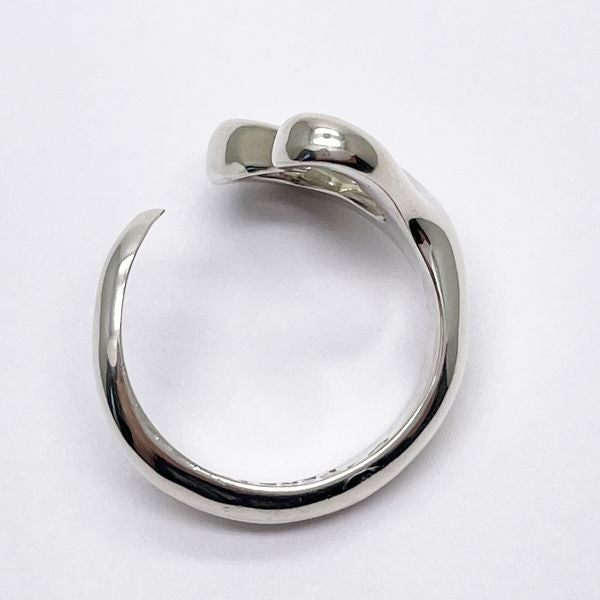 TIFFANY&amp;Co. Tiffany Open Heart Silver 925 Women's Ring No. 14 [Used AB/Slightly Used] 20419946