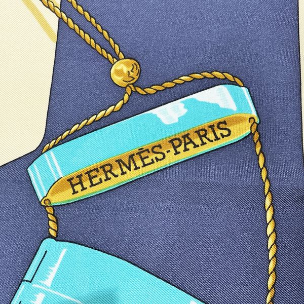 中古AB/使用感小】HERMES エルメス レア 希少 カレ90 REVERIES