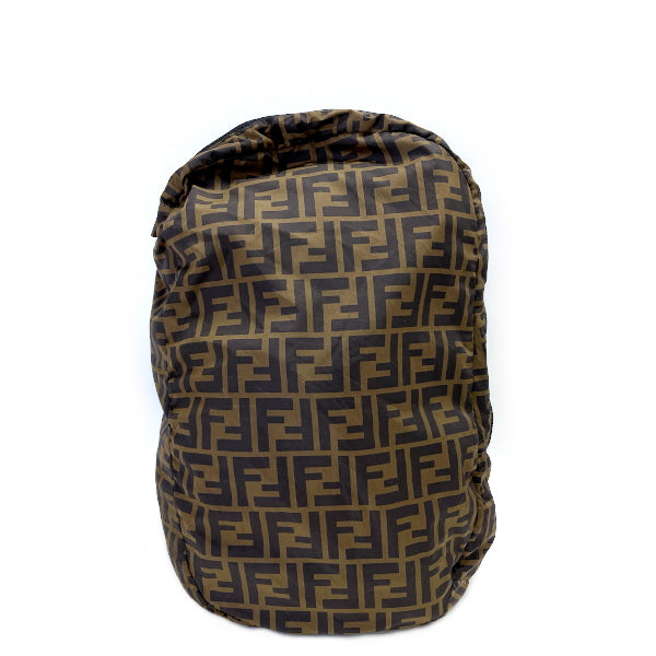 FENDI Zucca FF Logo Eco Bag Backpack 7AR730 Rucksack/Daypack Nylon Women's [Used AB] 20230810